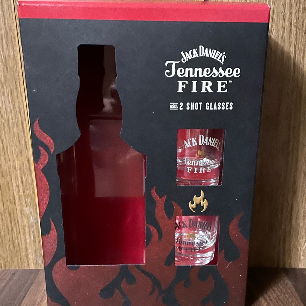 Jack daniels fire shot glasses